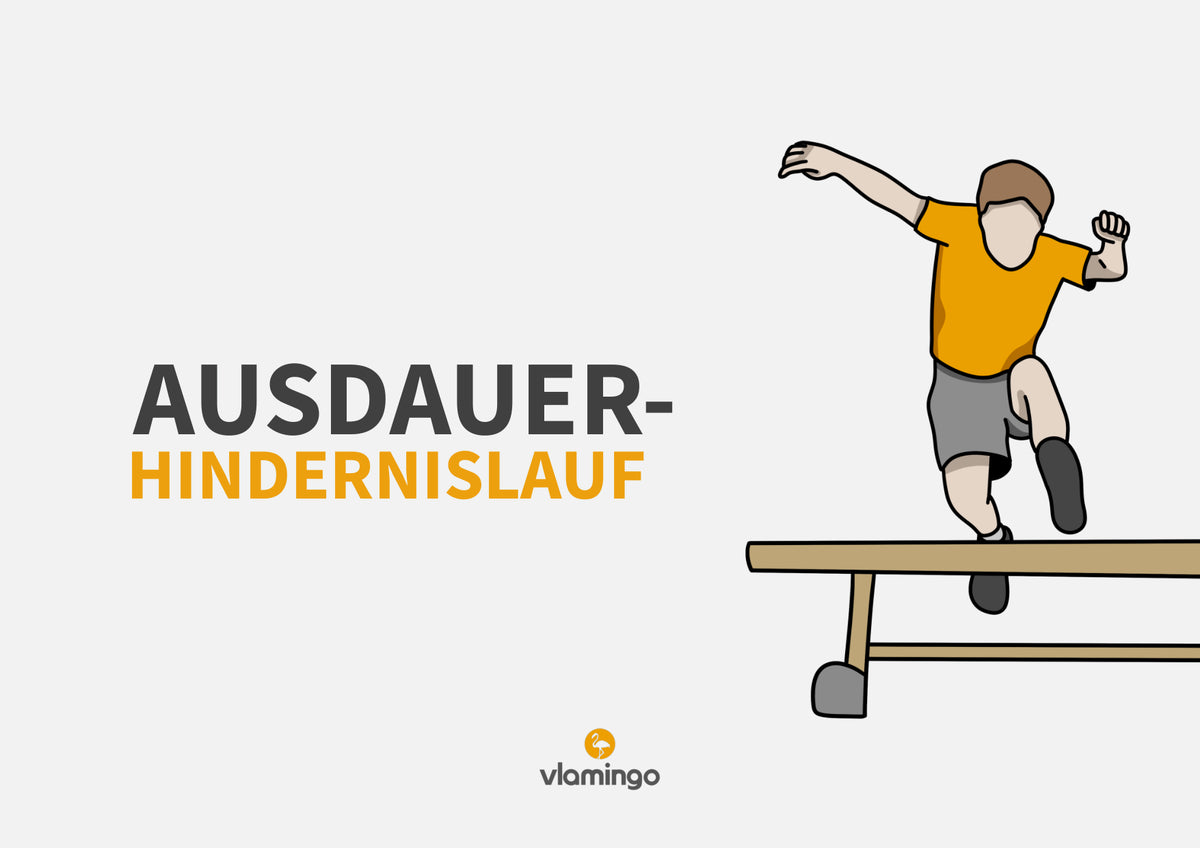 Ausdauer-Hindernislauf: 10 Parcours & Begleitmaterial für den Sportunterricht