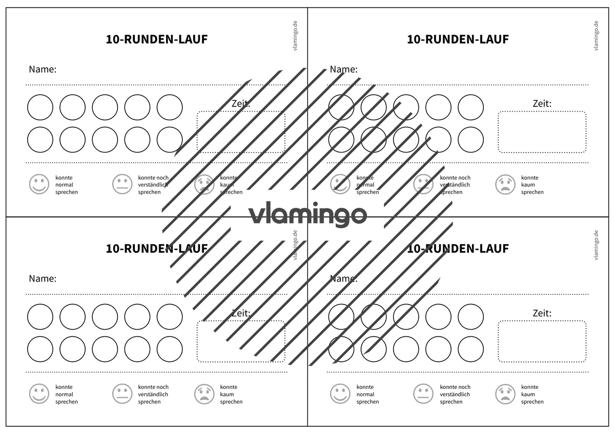 Ausdauer-Hindernislauf: 10 Parcours & Begleitmaterial für den Sportunterricht