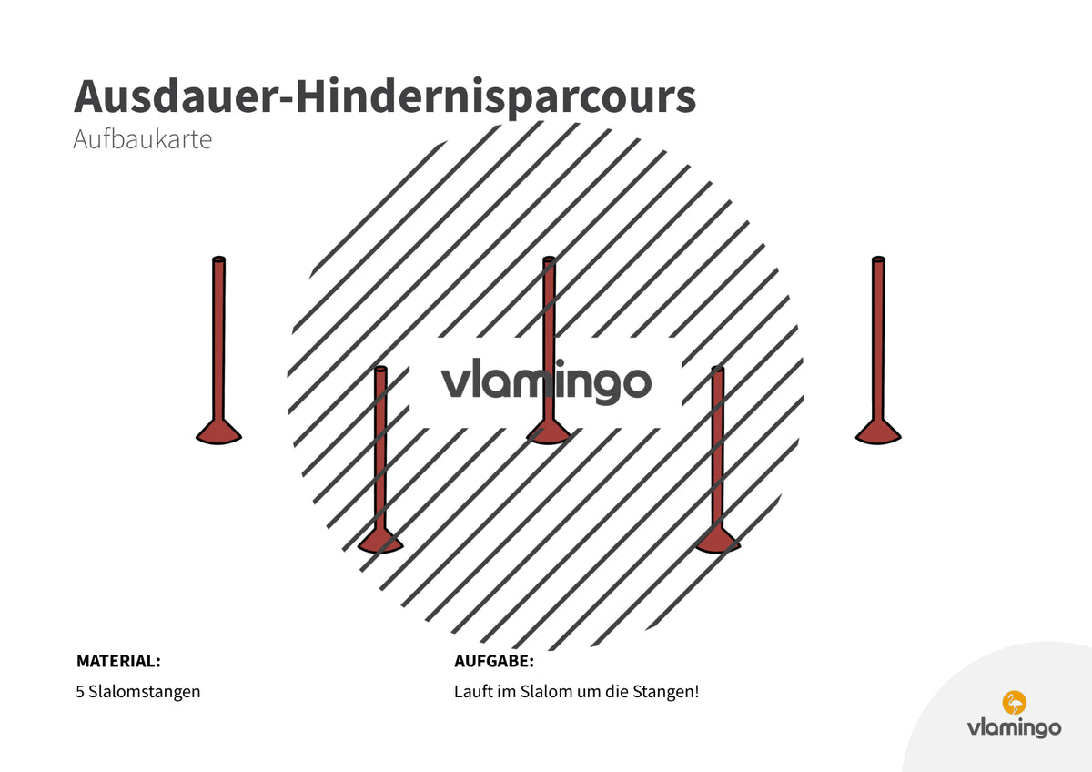 Ausdauer-Hindernislauf: 10 Parcours & Begleitmaterial für den Sportunterricht
