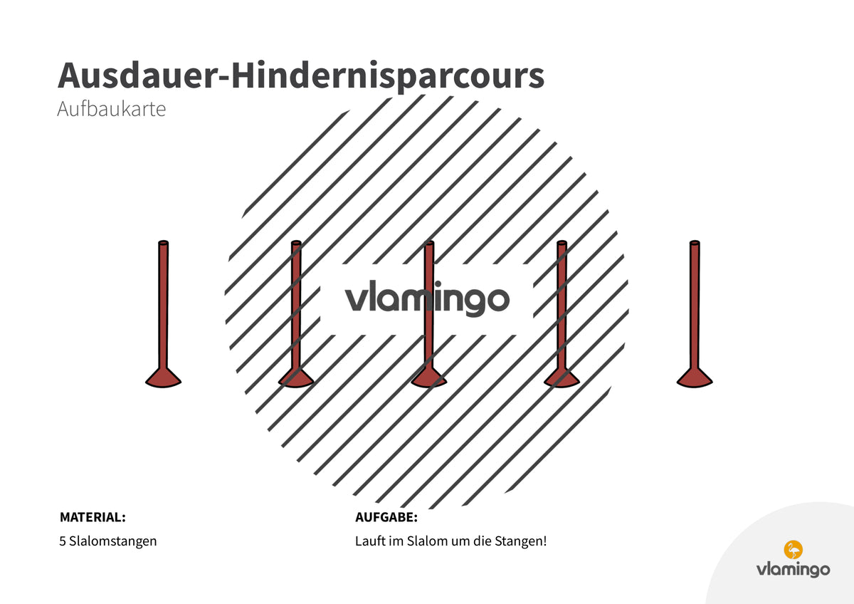 Ausdauer-Hindernislauf: 10 Parcours & Begleitmaterial für den Sportunterricht
