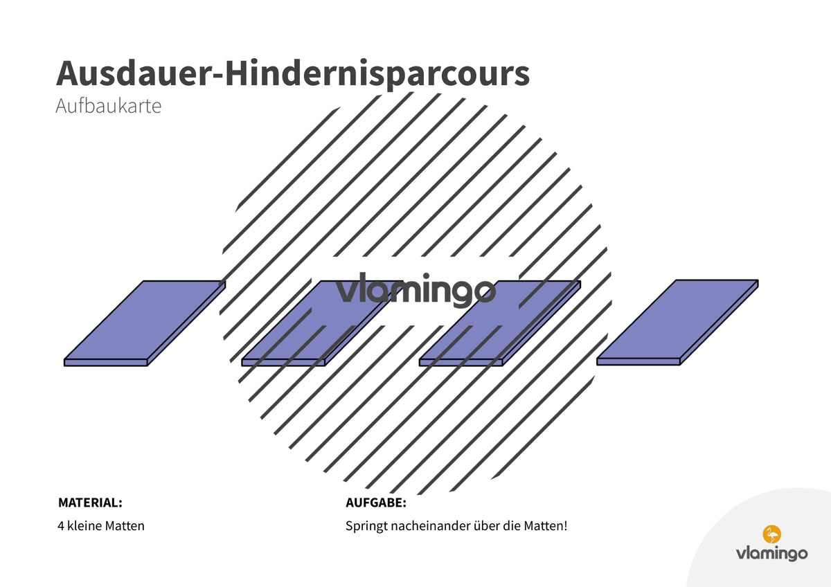Ausdauer-Hindernislauf: 10 Parcours & Begleitmaterial für den Sportunterricht