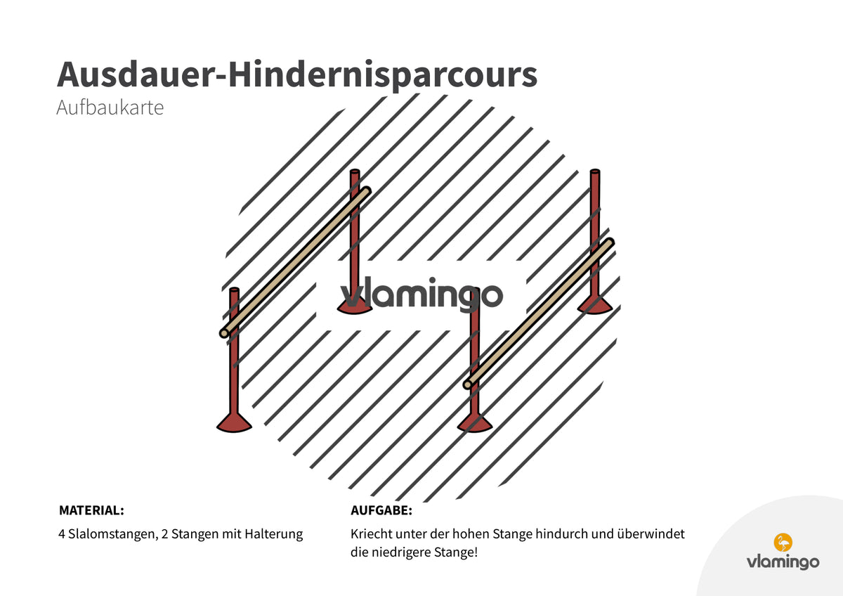 Ausdauer-Hindernislauf: 10 Parcours & Begleitmaterial für den Sportunterricht