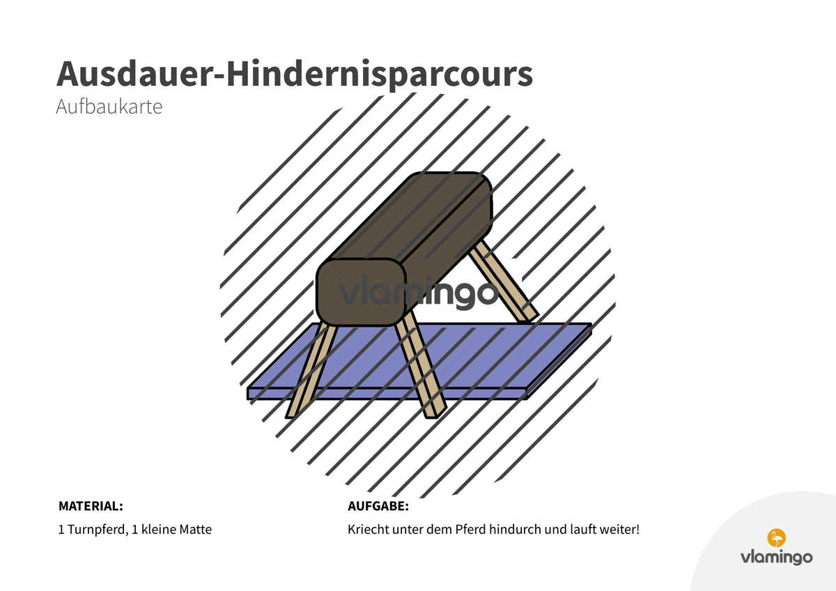 Ausdauer-Hindernislauf: 10 Parcours & Begleitmaterial für den Sportunterricht