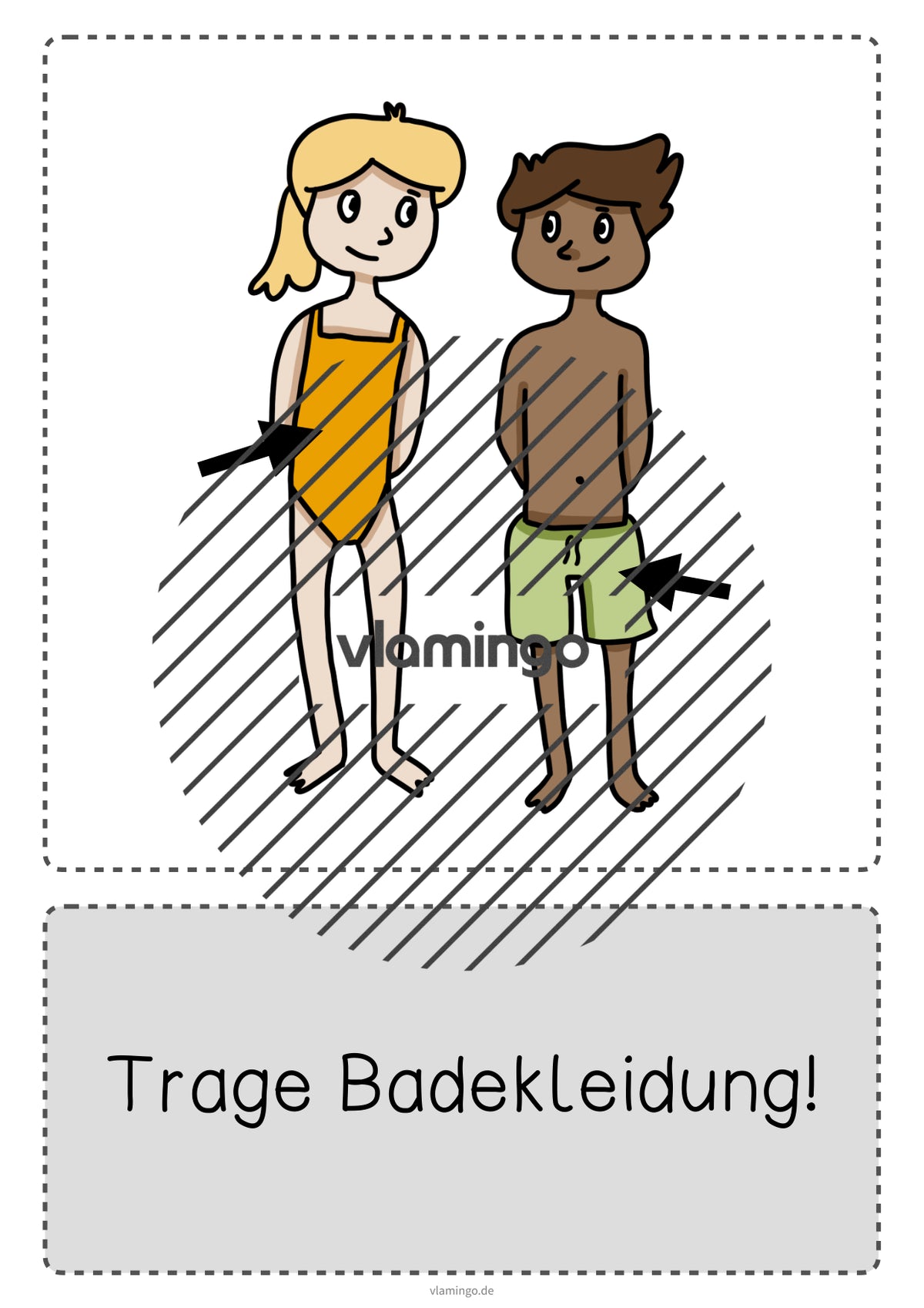 Baderegeln: 25 Karten für den Schwimmunterricht