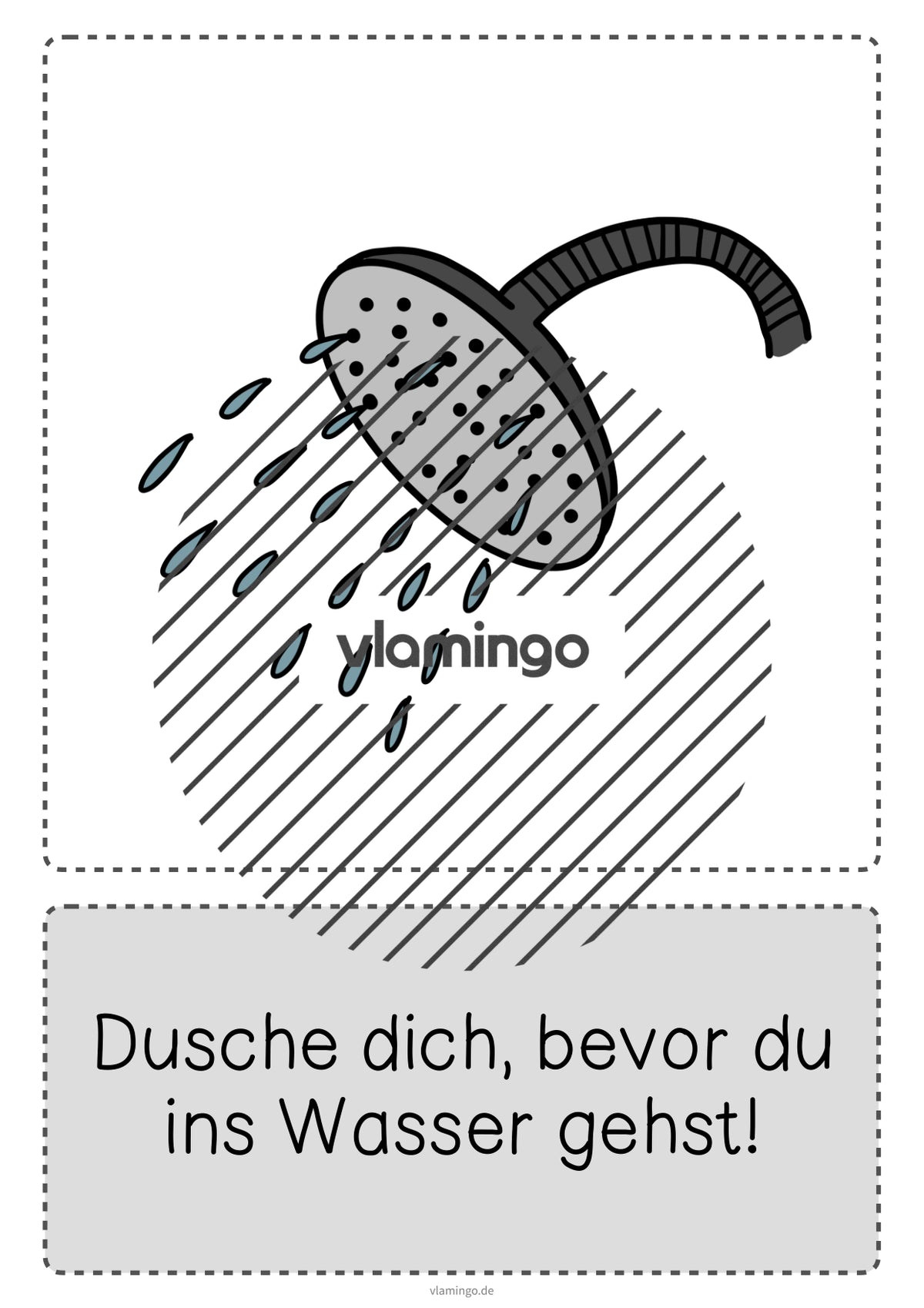 Baderegeln: 25 Karten für den Schwimmunterricht