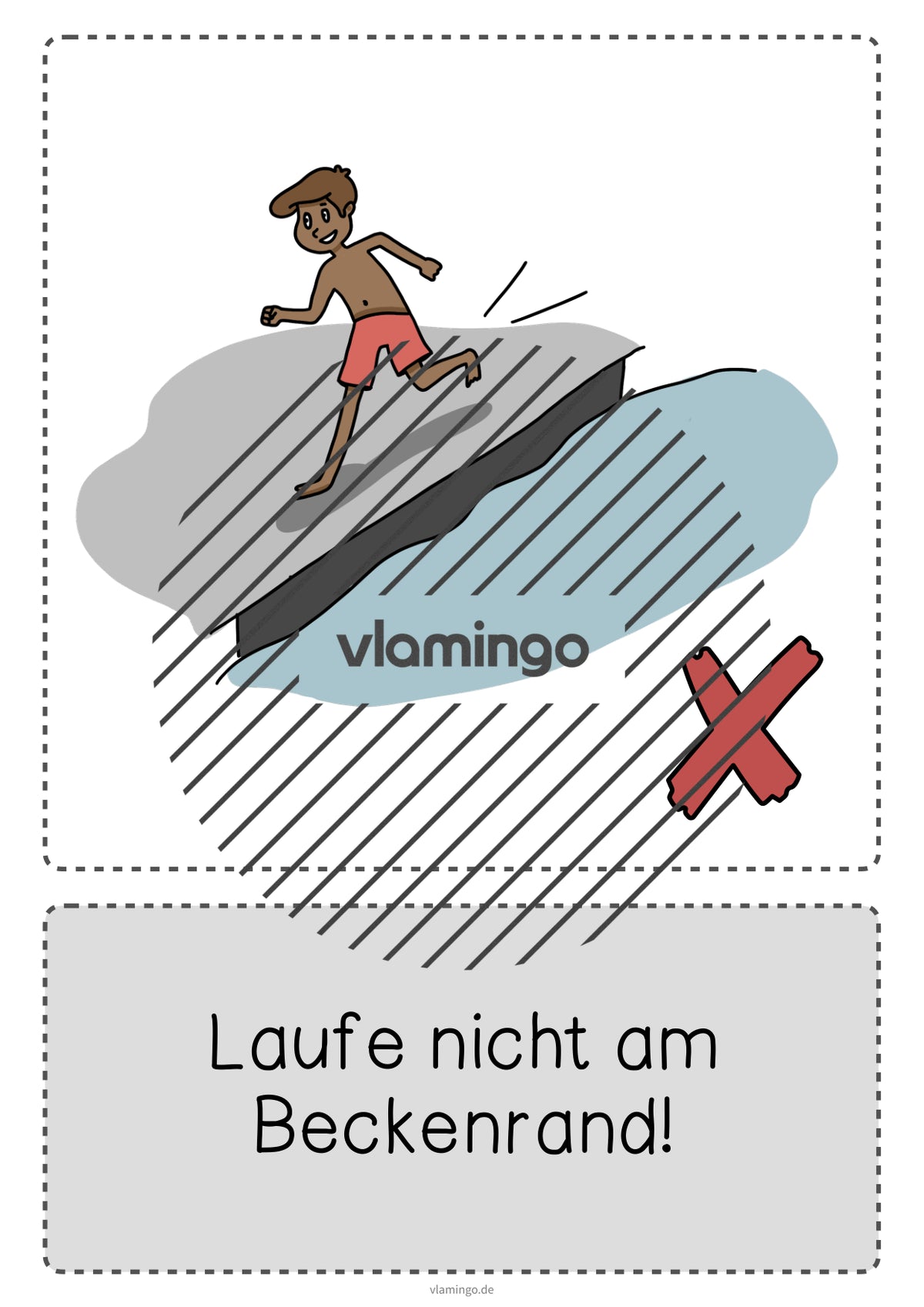 Baderegeln: 25 Karten für den Schwimmunterricht