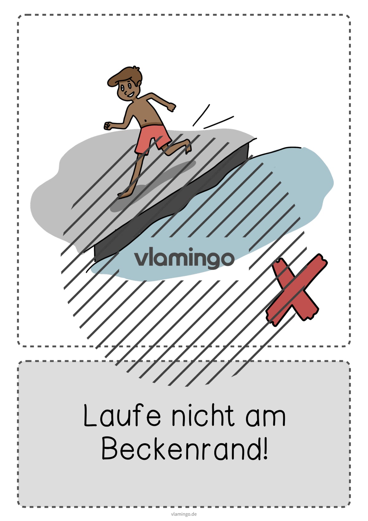 Baderegeln: 25 Karten für den Schwimmunterricht