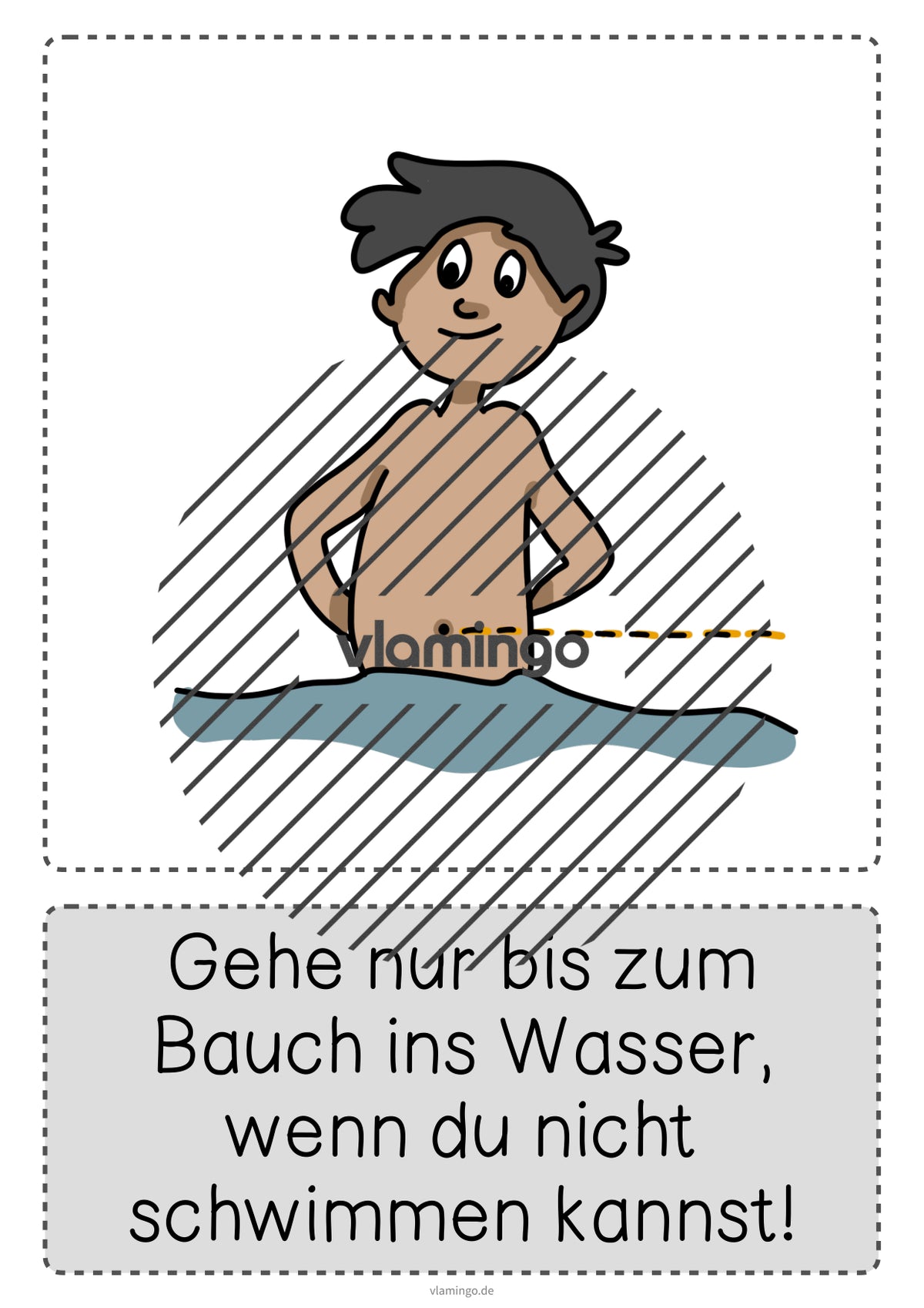 Baderegeln: 25 Karten für den Schwimmunterricht
