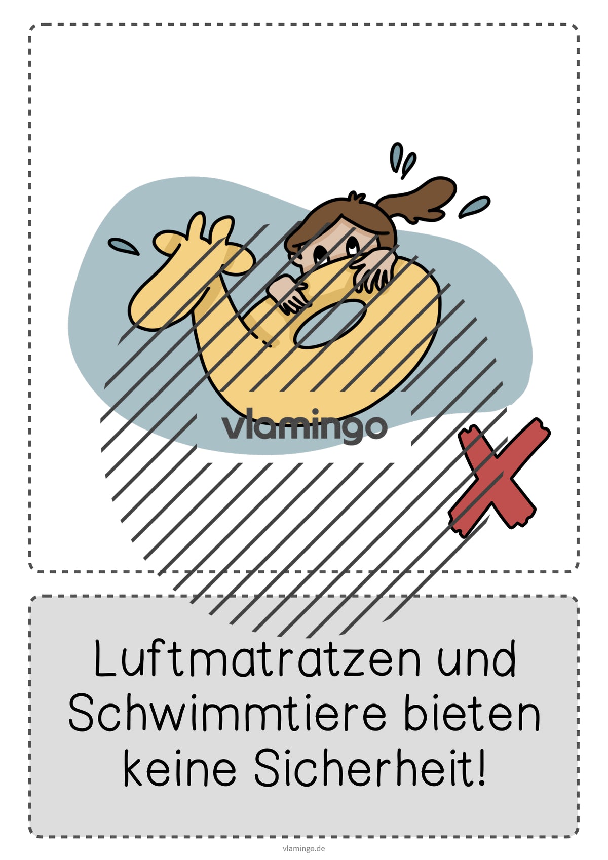 Baderegeln: 25 Karten für den Schwimmunterricht