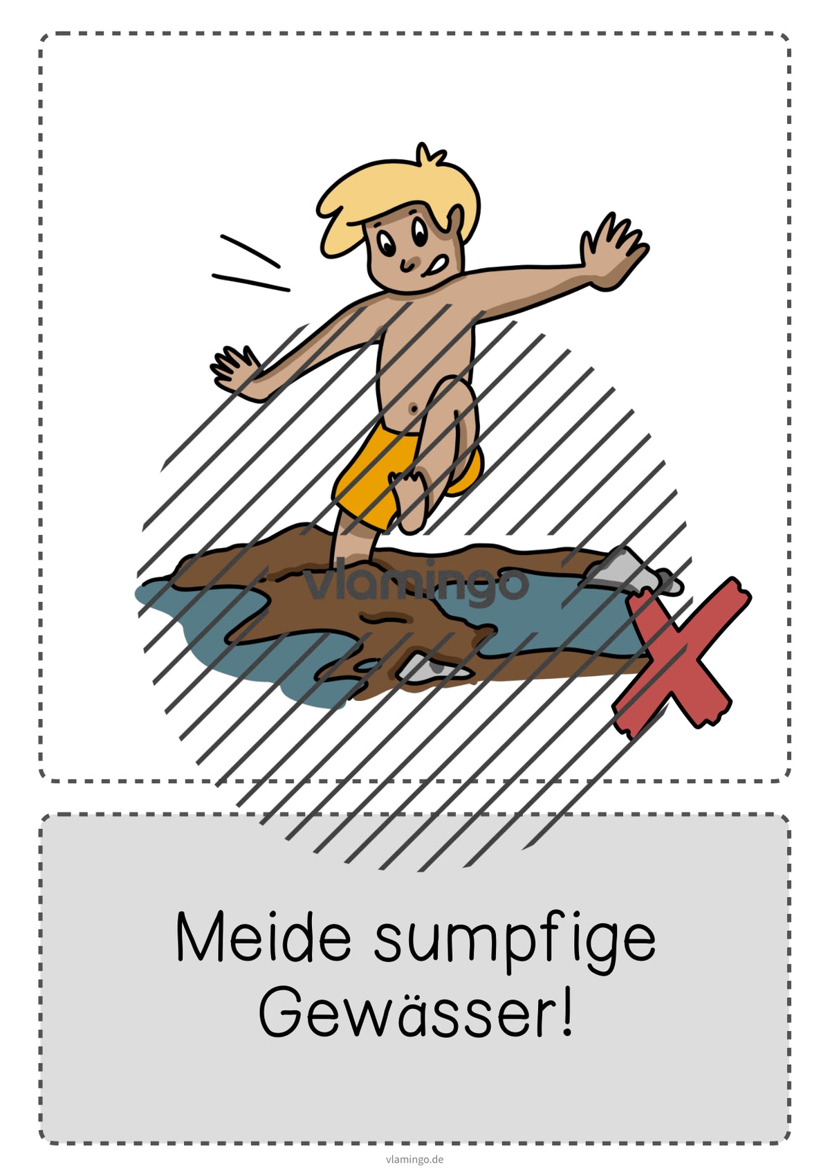 Baderegeln: 25 Karten für den Schwimmunterricht