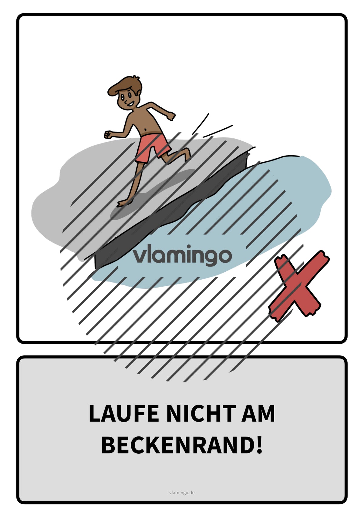Baderegeln: 25 Karten für den Schwimmunterricht