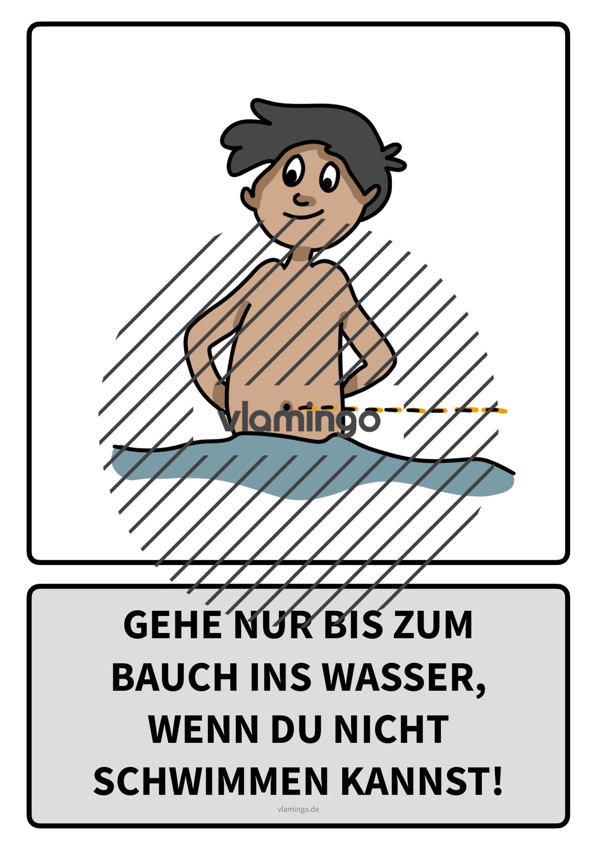 Baderegeln: 25 Karten für den Schwimmunterricht