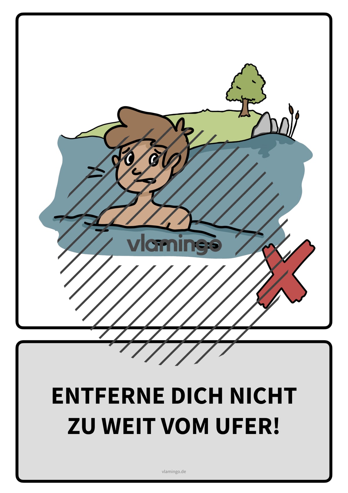 Baderegeln: 25 Karten für den Schwimmunterricht