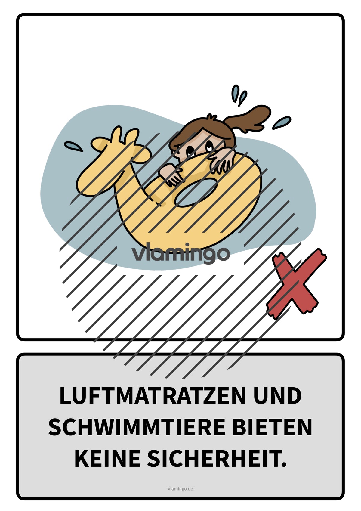 Baderegeln: 25 Karten für den Schwimmunterricht