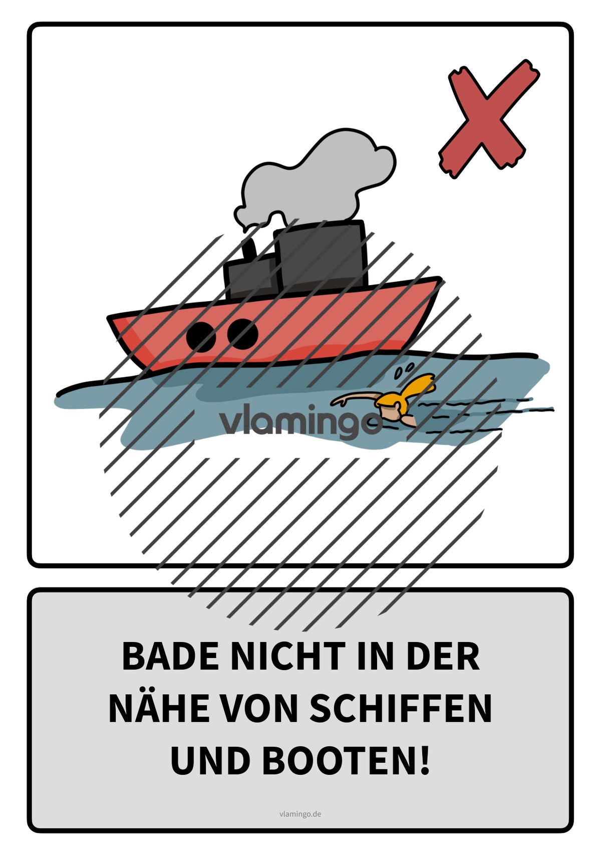 Baderegeln: 25 Karten für den Schwimmunterricht