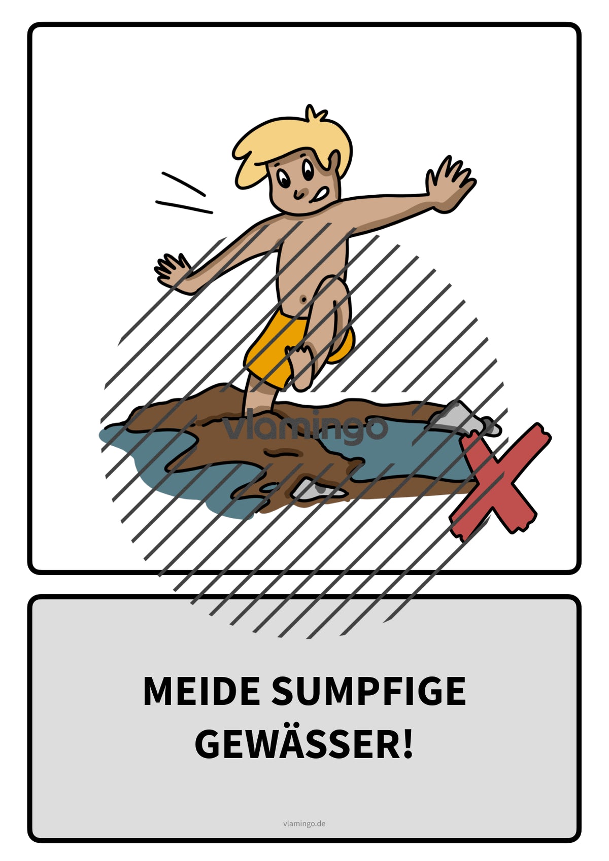 Baderegeln: 25 Karten für den Schwimmunterricht