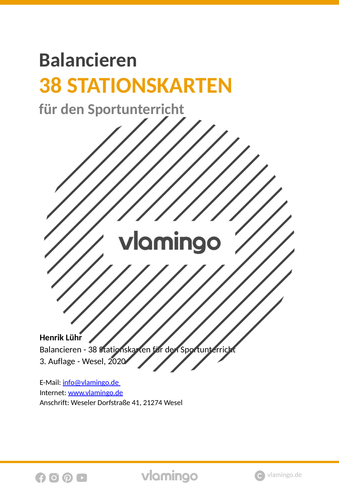 Balancieren: 38 Stationskarten für den Sportunterricht (Wagnis-, Koordinations- & Gleichgewichtsübungen)