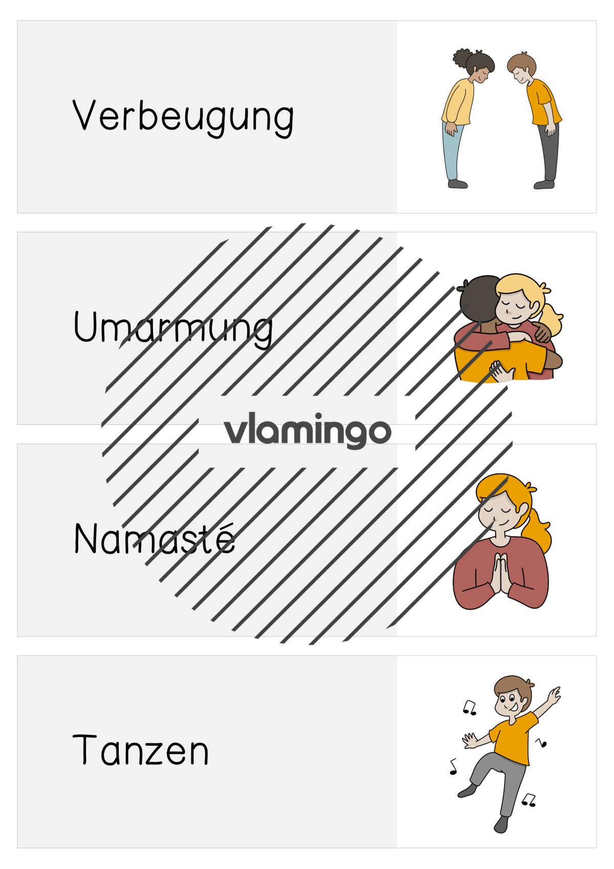 Begrüßungen: Plakate & Bildkarten für den Klassenraum