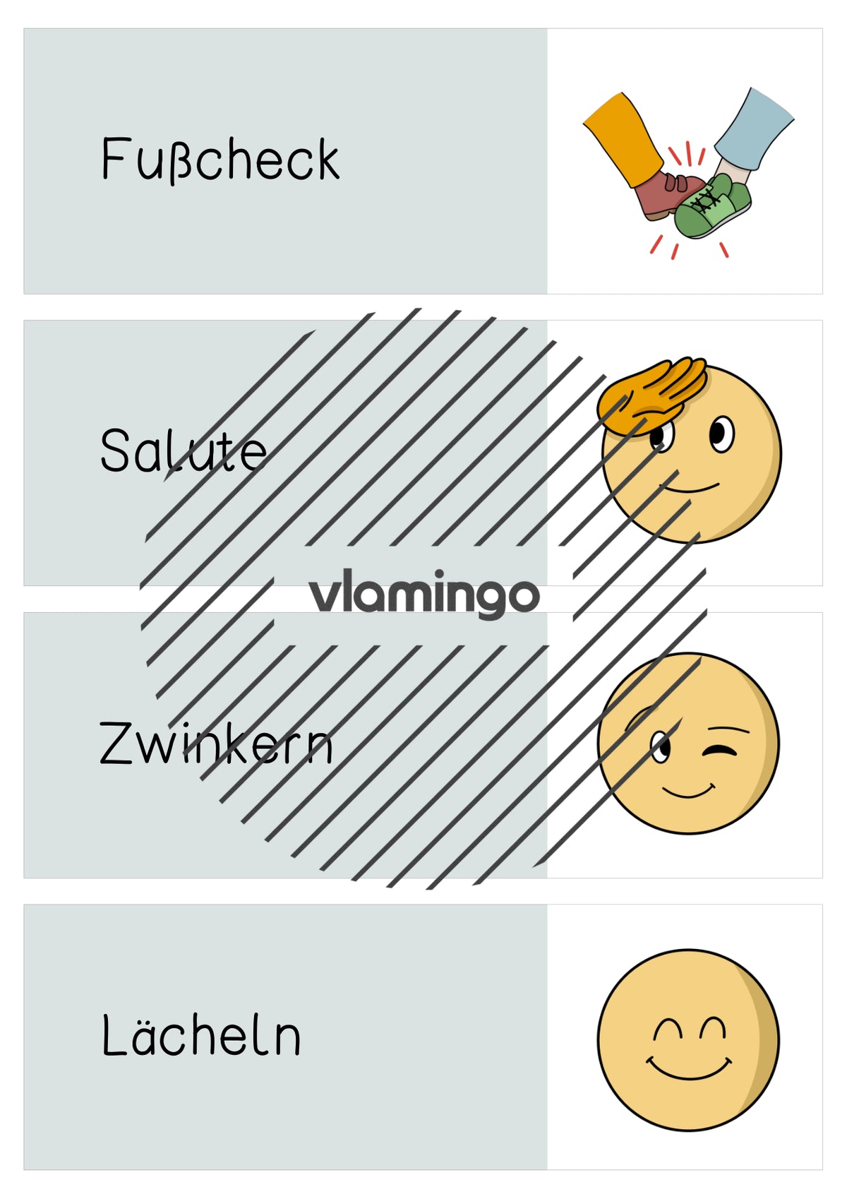 Begrüßungen: Plakate & Bildkarten für den Klassenraum