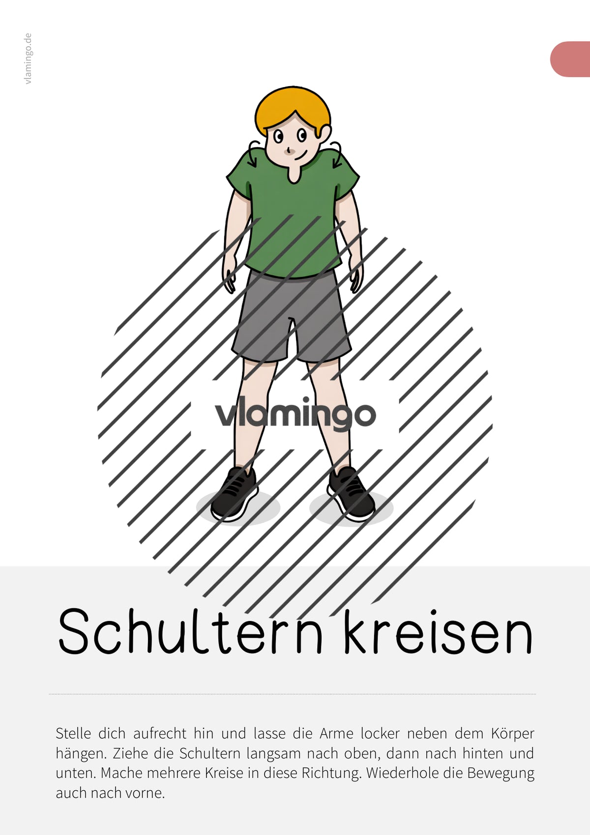 60 Bewegungskarten für Pausen, den Unterricht & Zuhause