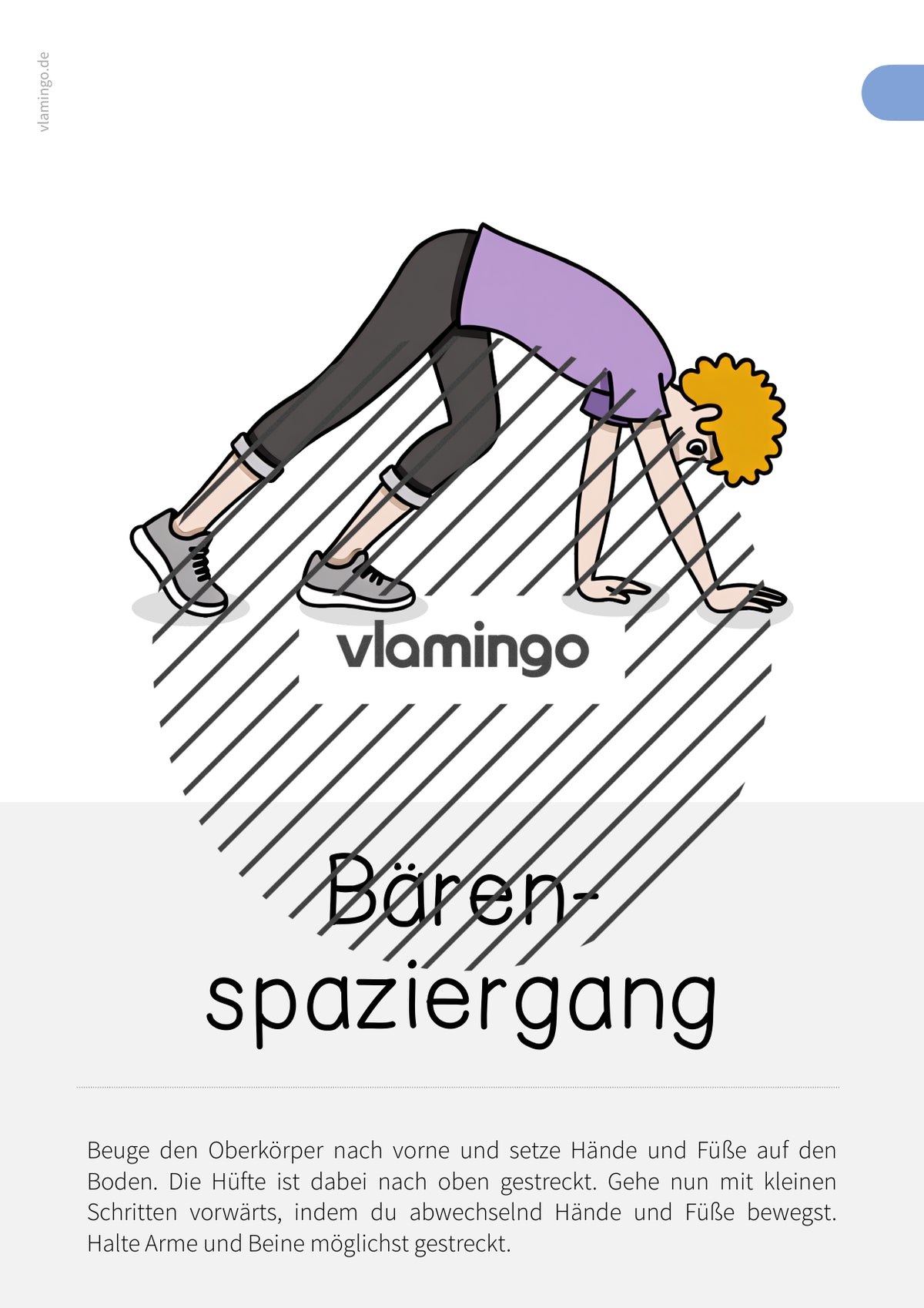 60 Bewegungskarten für Pausen, den Unterricht & Zuhause
