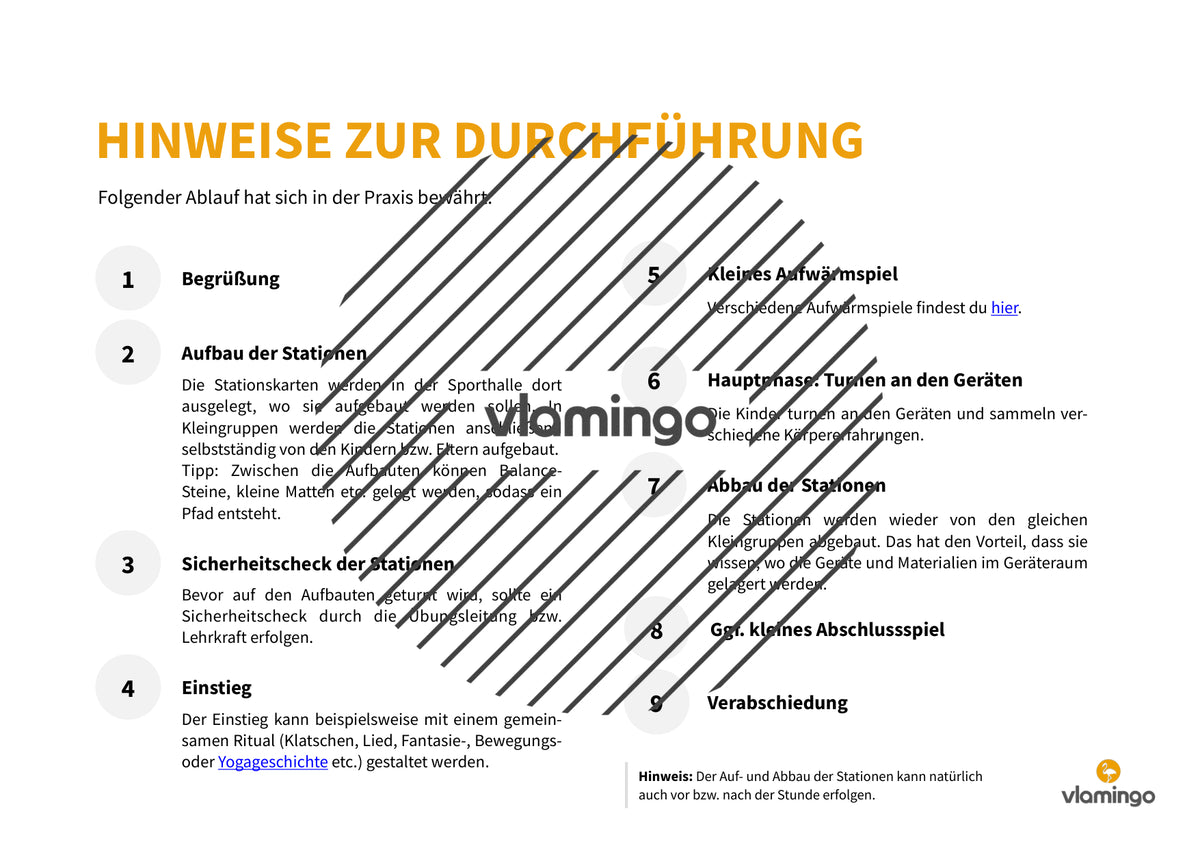 Bewegungslandschaften: 100 Stationskarten (Kinderturnen & Sportunterricht) – Paket 1