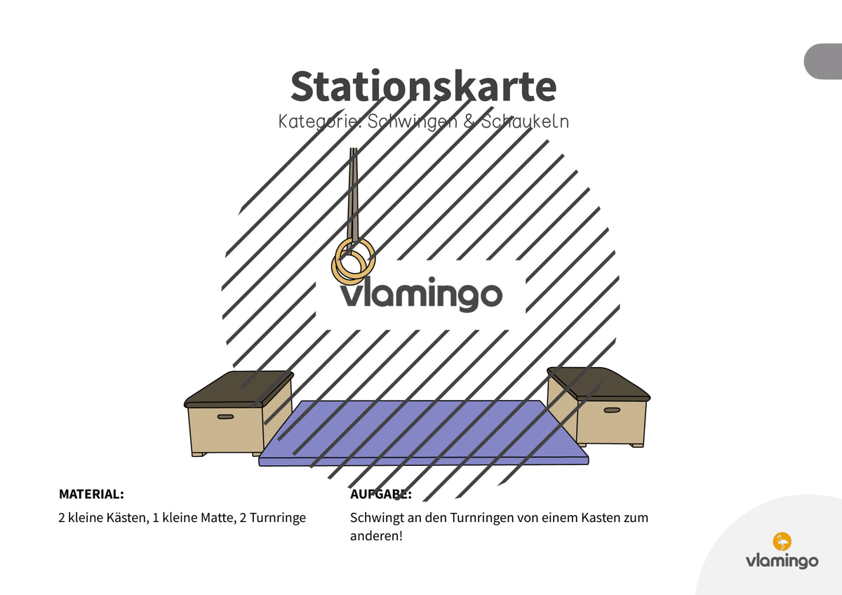 Bewegungslandschaften: 100 Stationskarten (Kinderturnen & Sportunterricht) – Paket 1