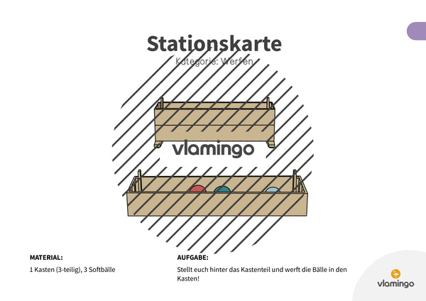 Bewegungslandschaften: 100 Stationskarten (Kinderturnen & Sportunterricht) – Paket 1