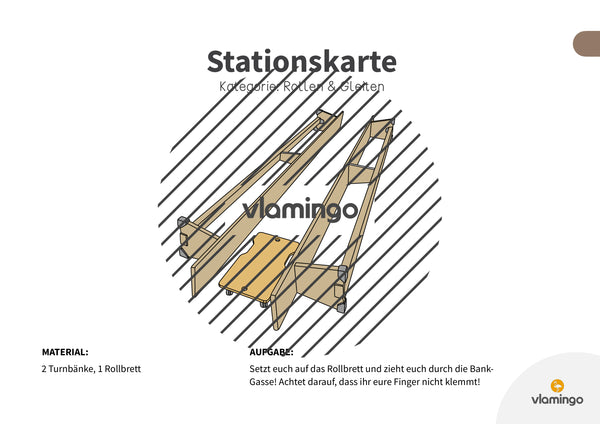 Bewegungslandschaften: 100 Stationskarten (Kinderturnen & Sportunterricht) – Paket 1
