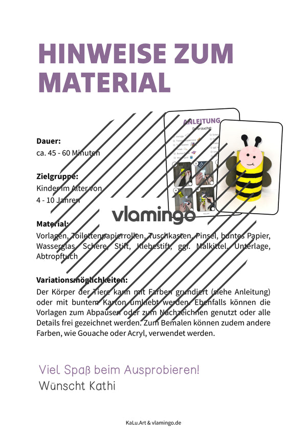 Abeja: idea de manualidad para la época de Pascua