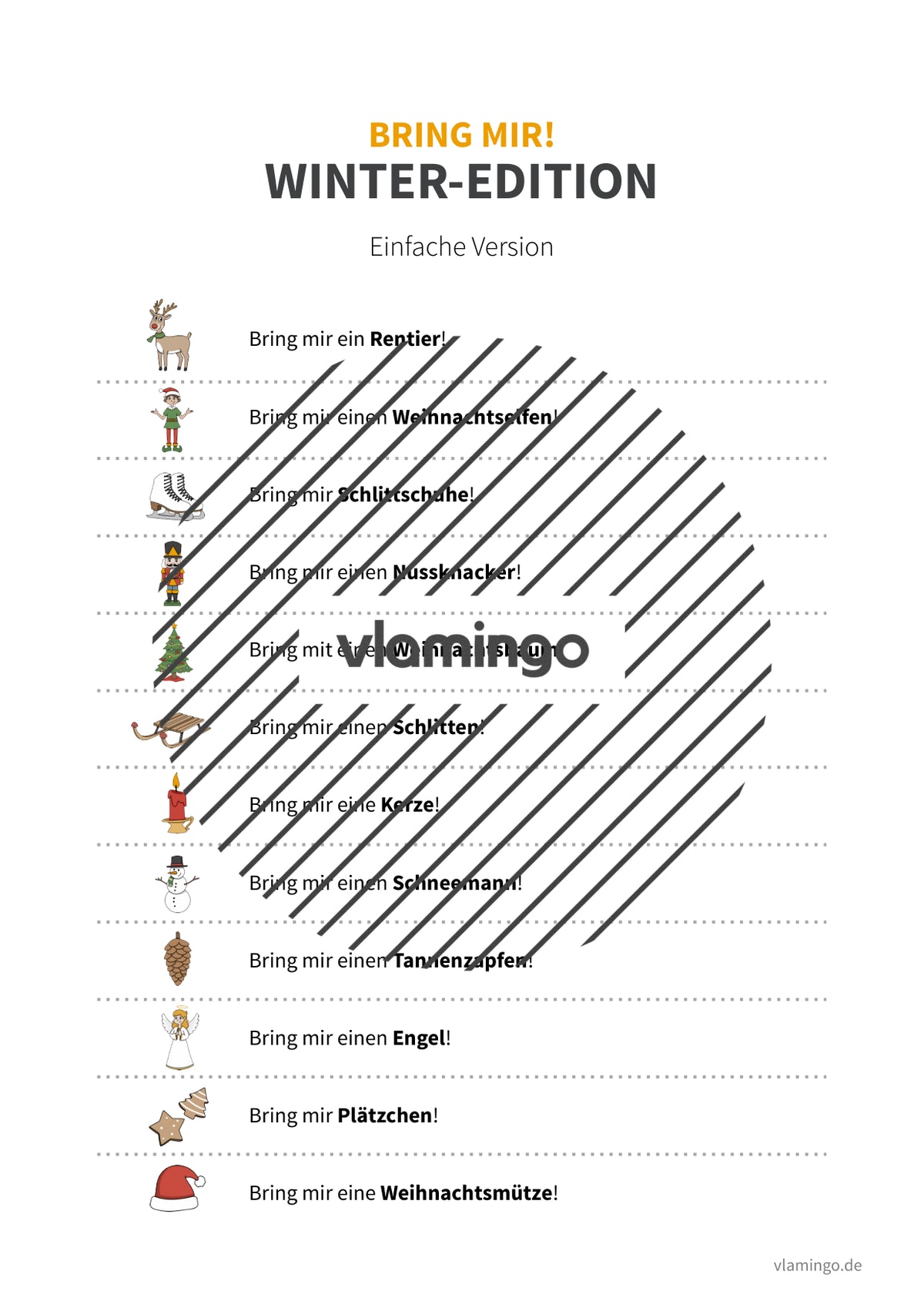 Bring mir: Winter-Edition für den Sportunterricht