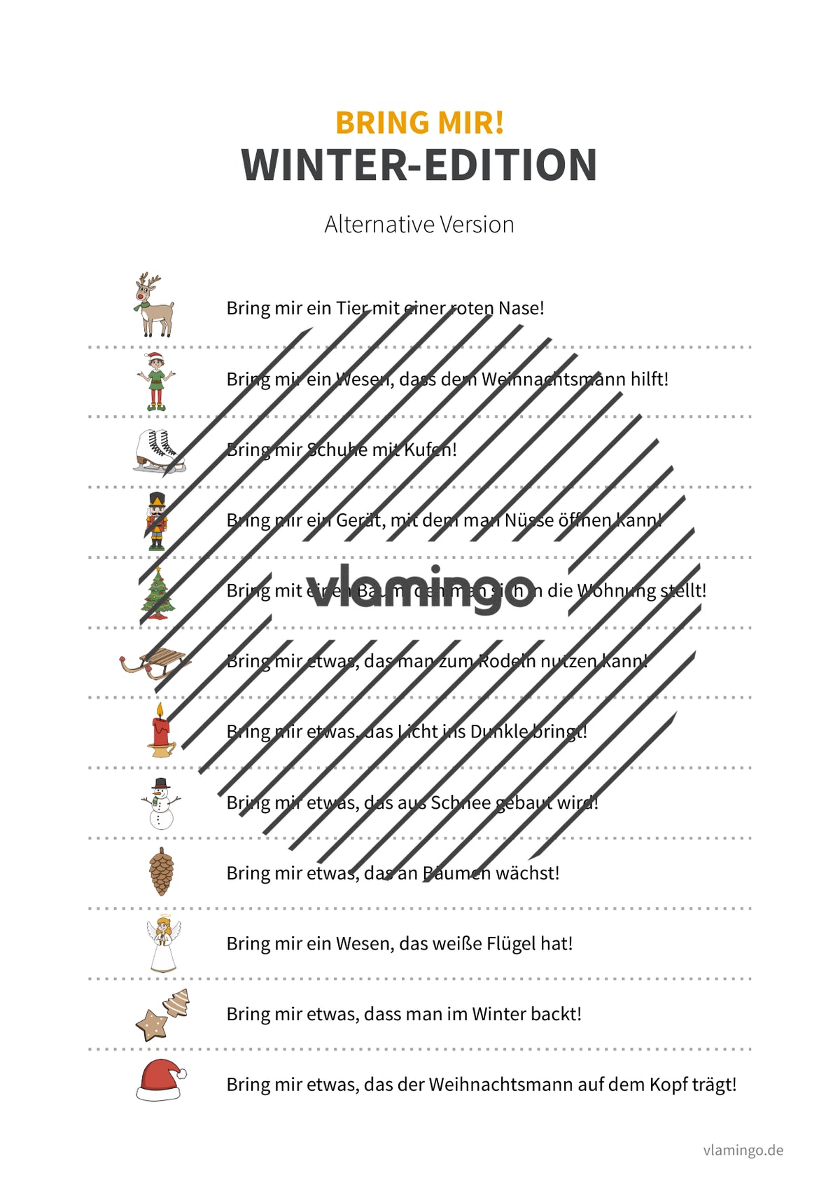 Bring mir: Winter-Edition für den Sportunterricht