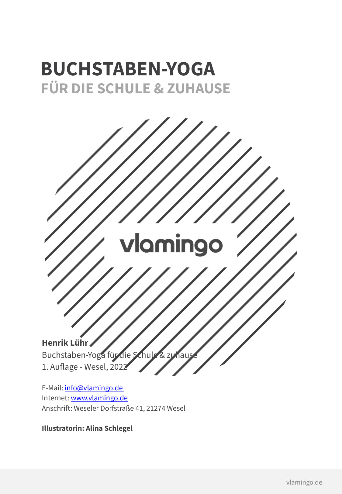 Buchstaben-Yoga für die Schule und zuhause