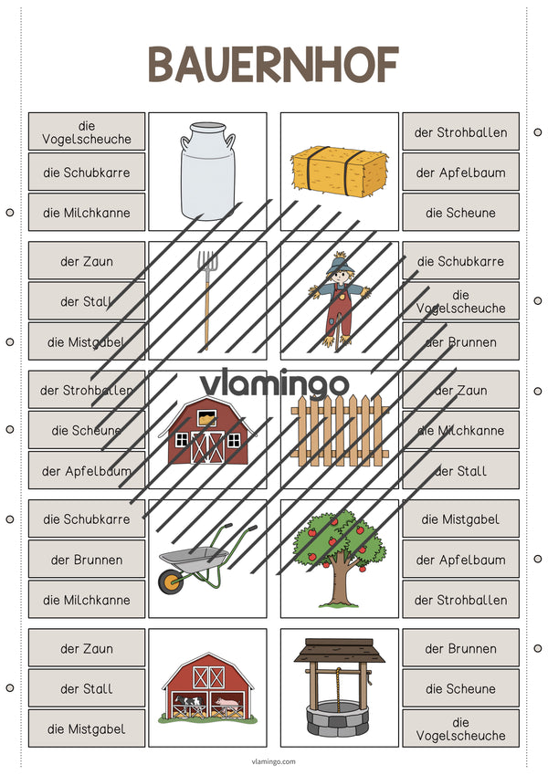 de deutsch bauernhof klammerkarten 005