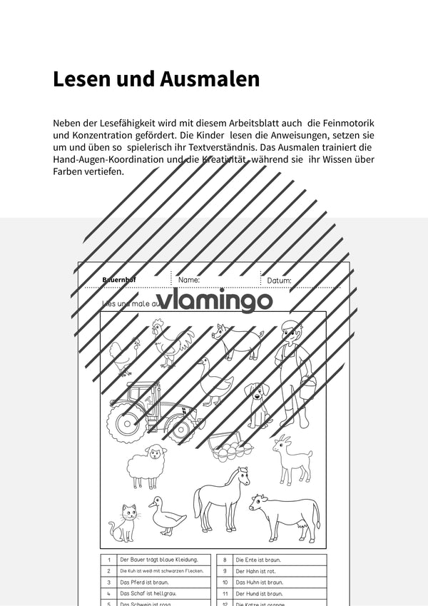 de deutsch bauernhof lesen und ausmalen 1 002