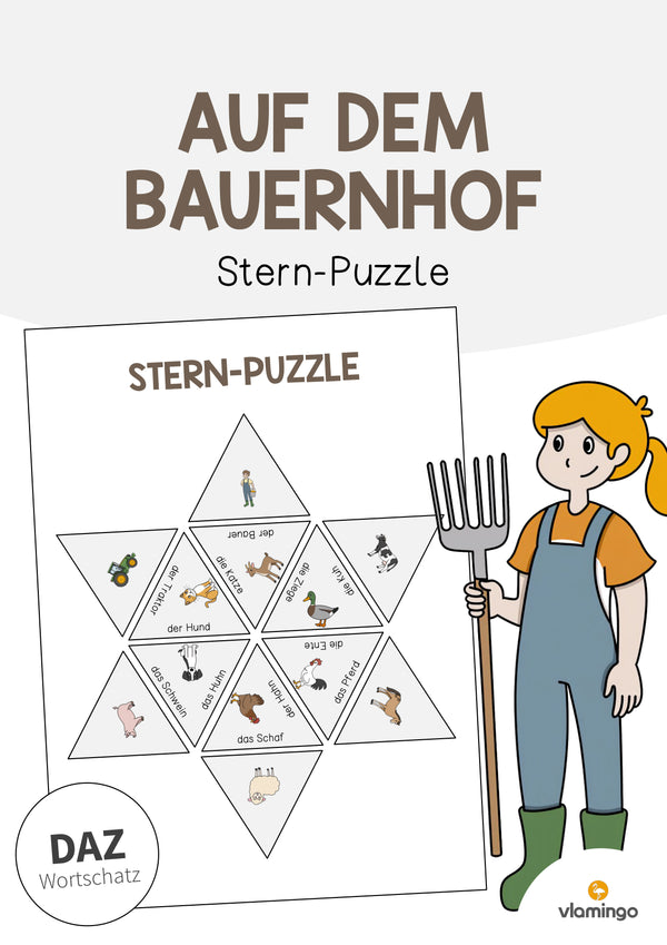 de deutsch bauernhof sternpuzzle 001