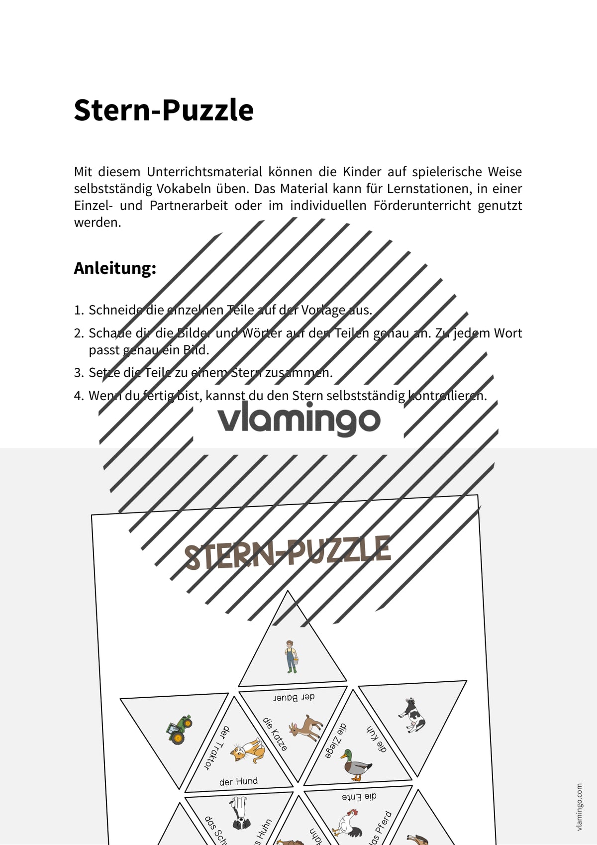 de deutsch bauernhof sternpuzzle 002