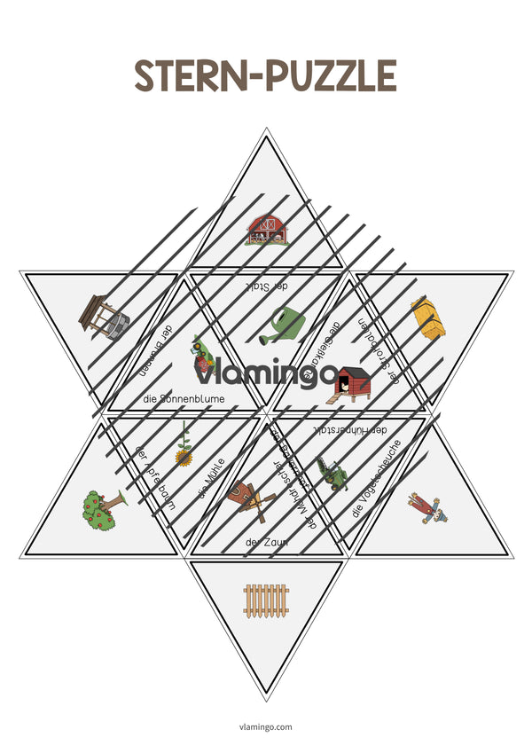 de deutsch bauernhof sternpuzzle 012