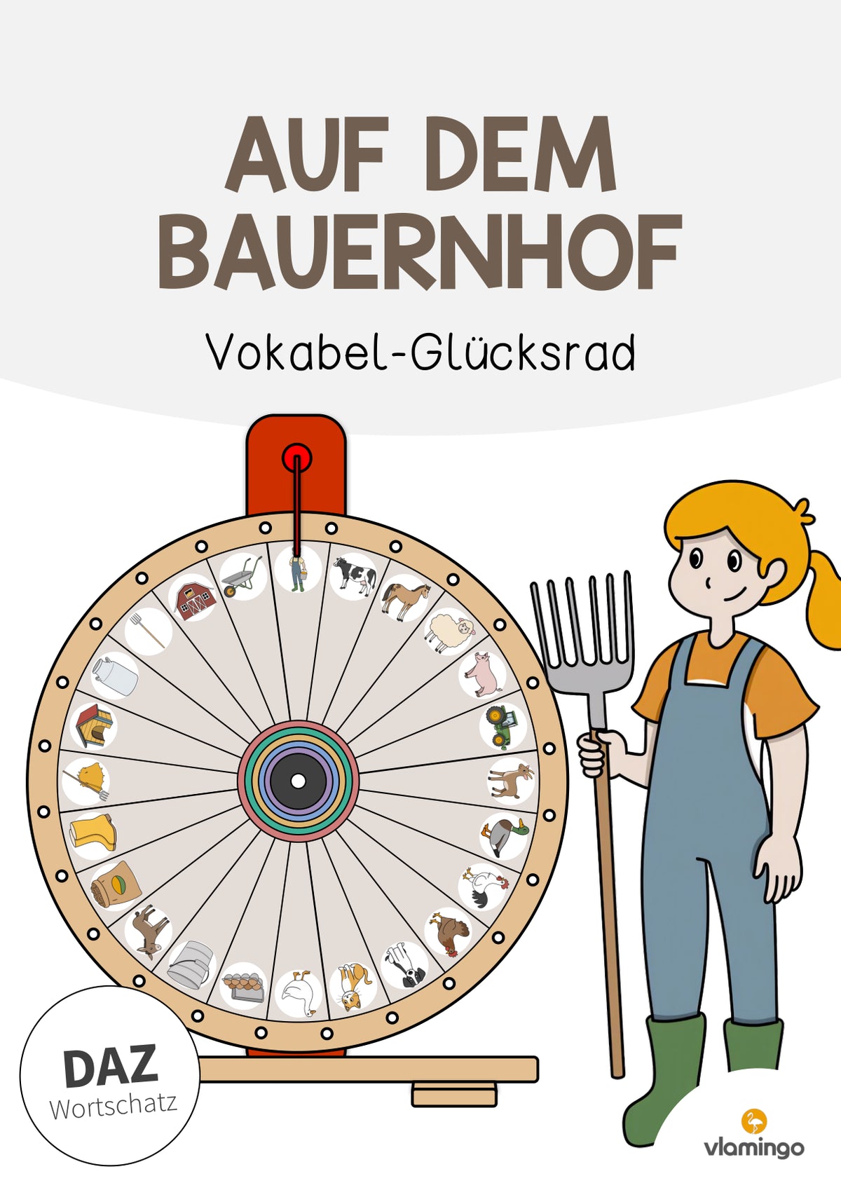 de deutsch bauernhof vokabelglucksrad 001