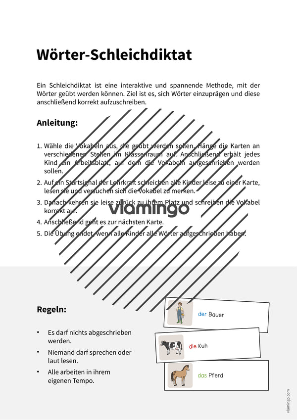 de deutsch bauernhof vokabelschleichdiktat 002