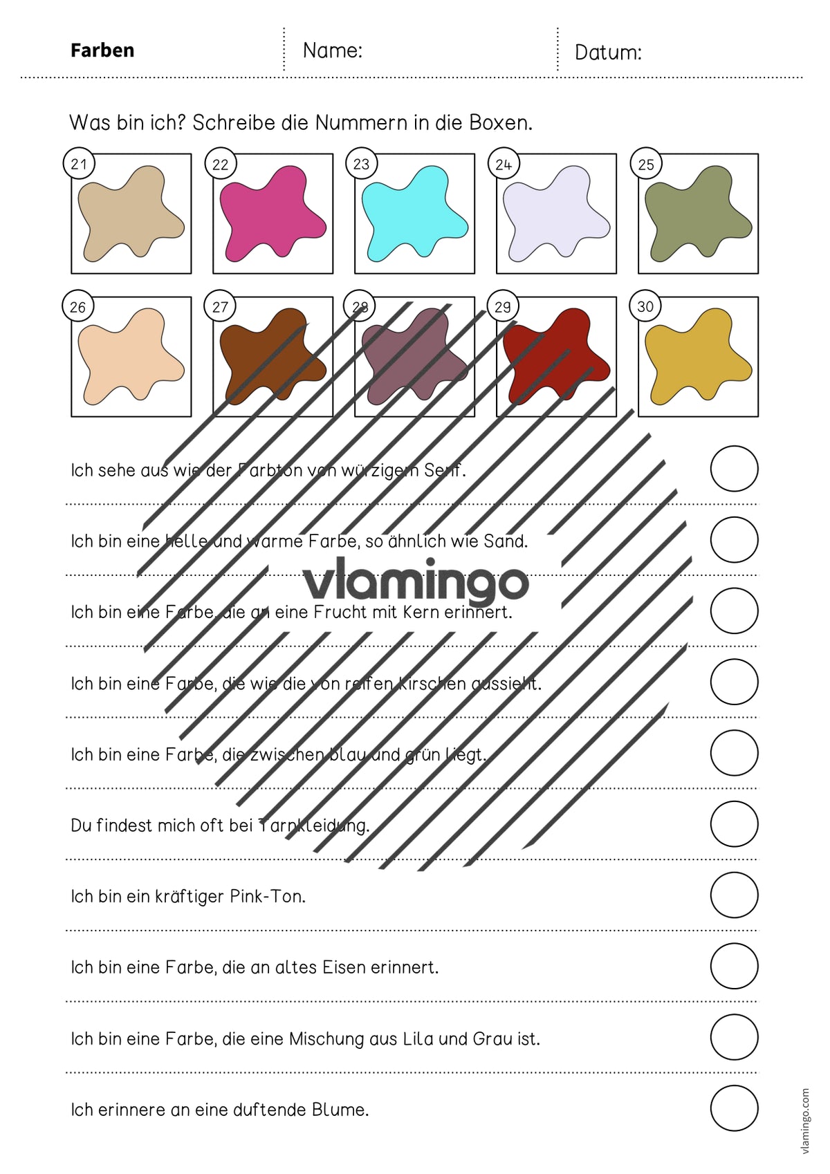 de deutsch farben was bin ich arbeitsblatt 005