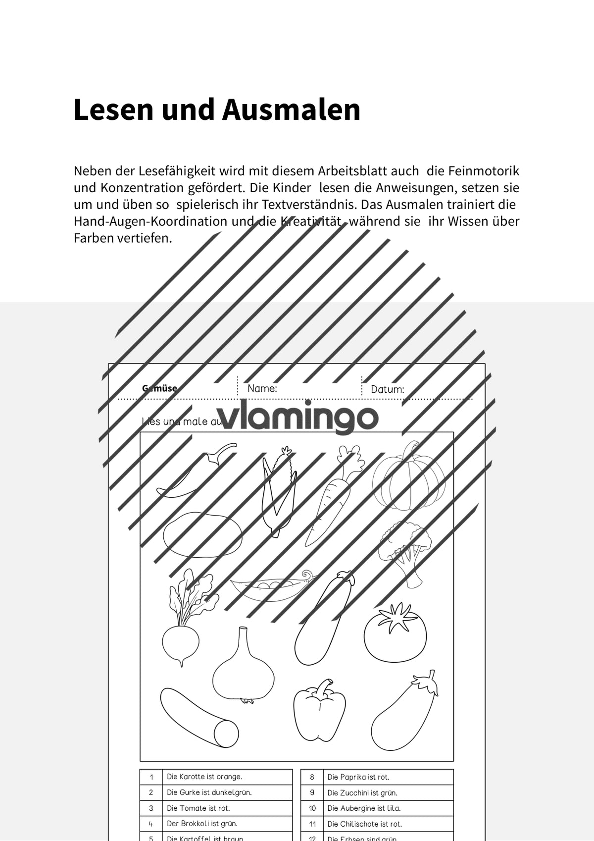 de deutsch gemuse lesen und ausmalen 1 002