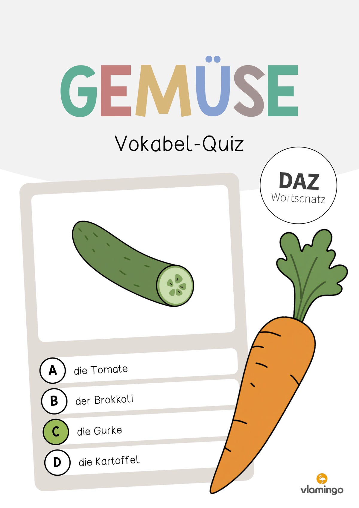 de deutsch gemuse vokabelquiz 001