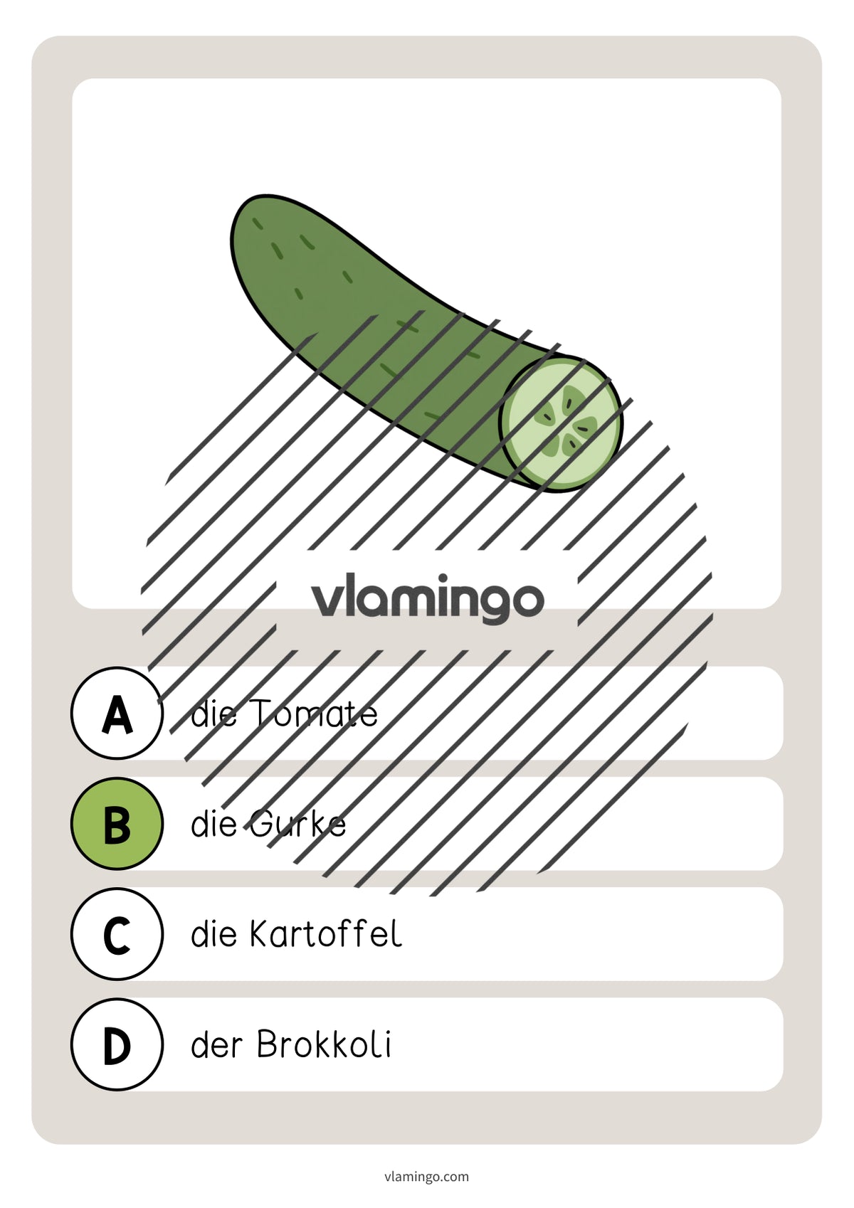 de deutsch gemuse vokabelquiz 006