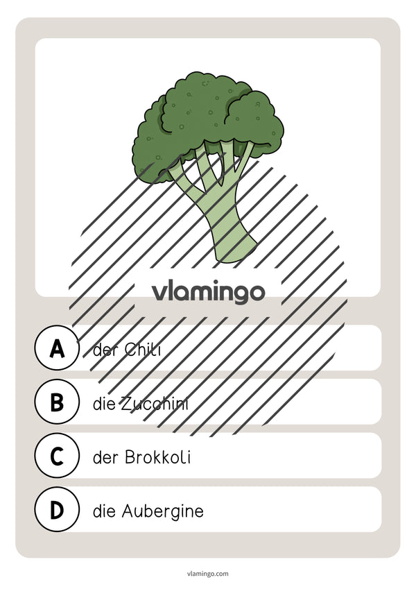 de deutsch gemuse vokabelquiz 009