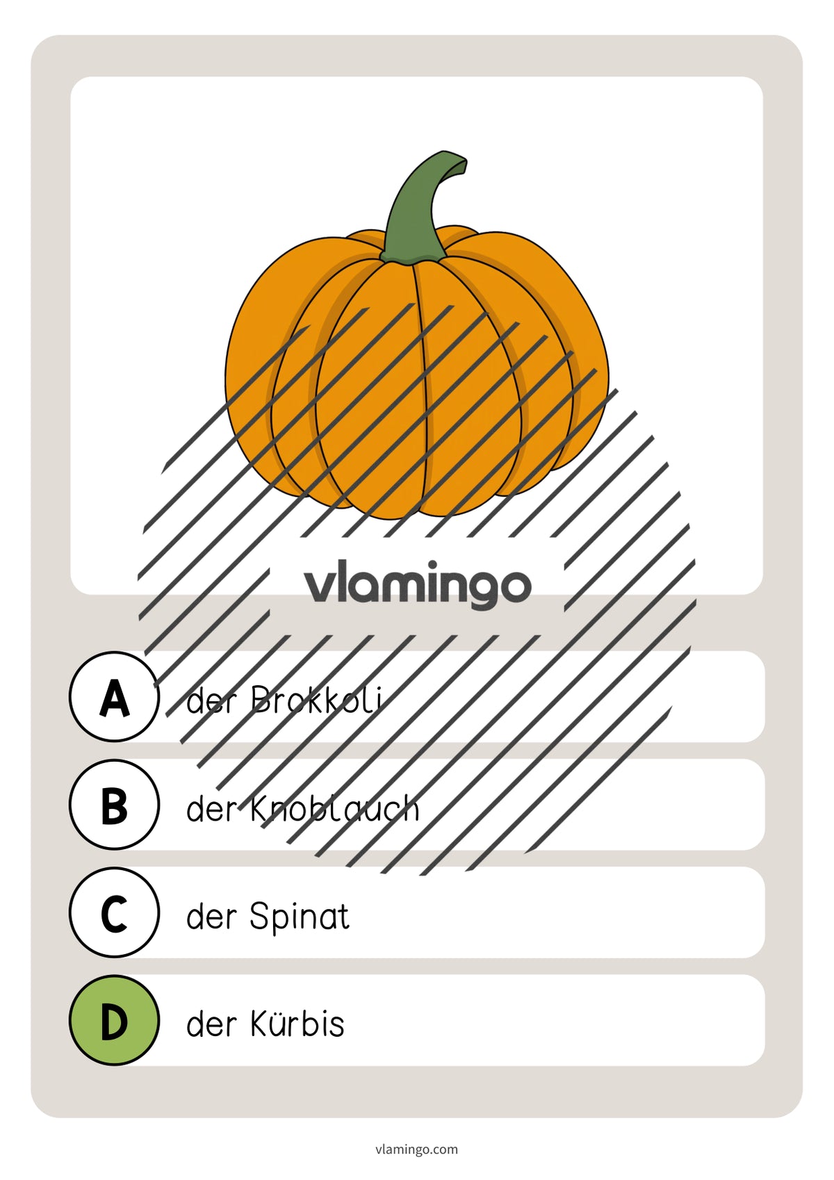 de deutsch gemuse vokabelquiz 030