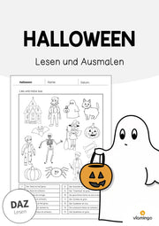 de deutsch halloween lesen und ausmalen 1 001
