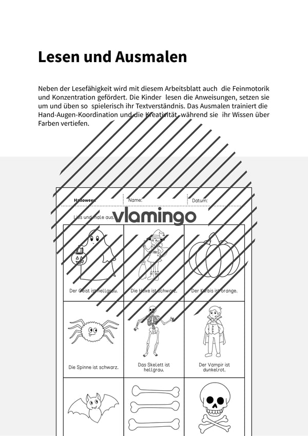 de deutsch halloween lesen und ausmalen 2 002