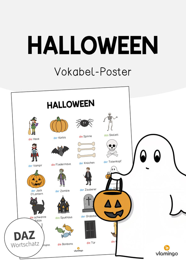 de deutsch halloween vokabelposter 001