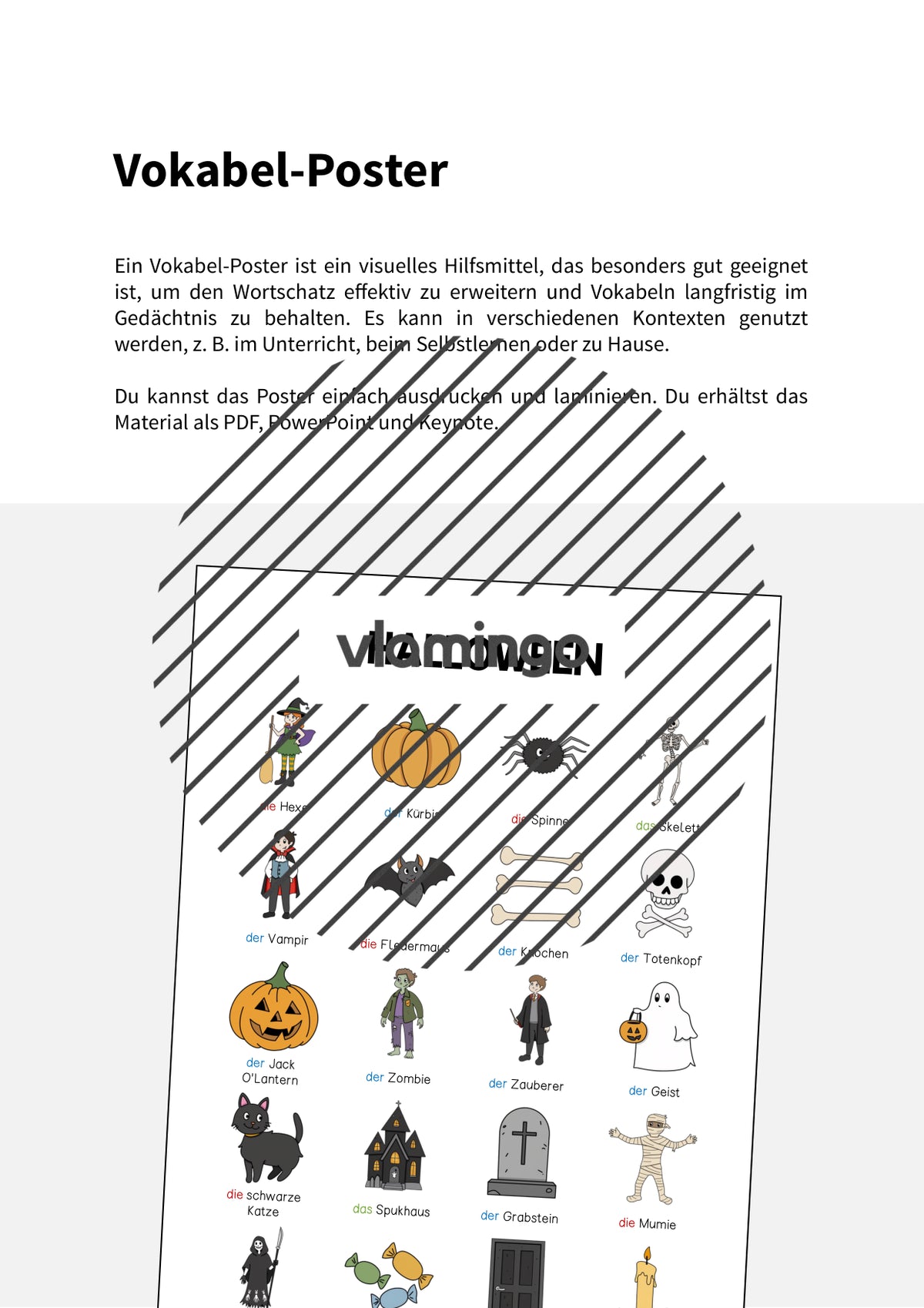 de deutsch halloween vokabelposter 002
